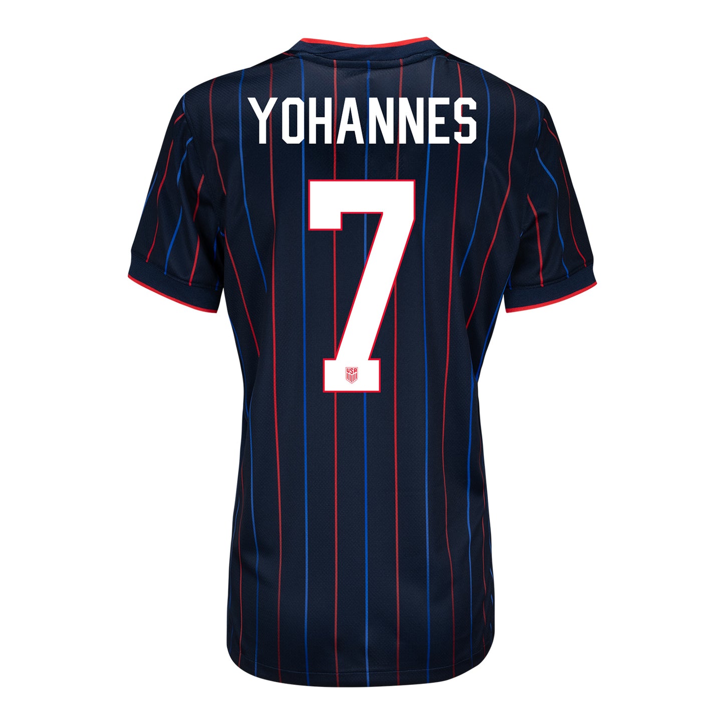 Women's Nike USWNT 2025 Personalized Heartbeat Away Stadium Jersey