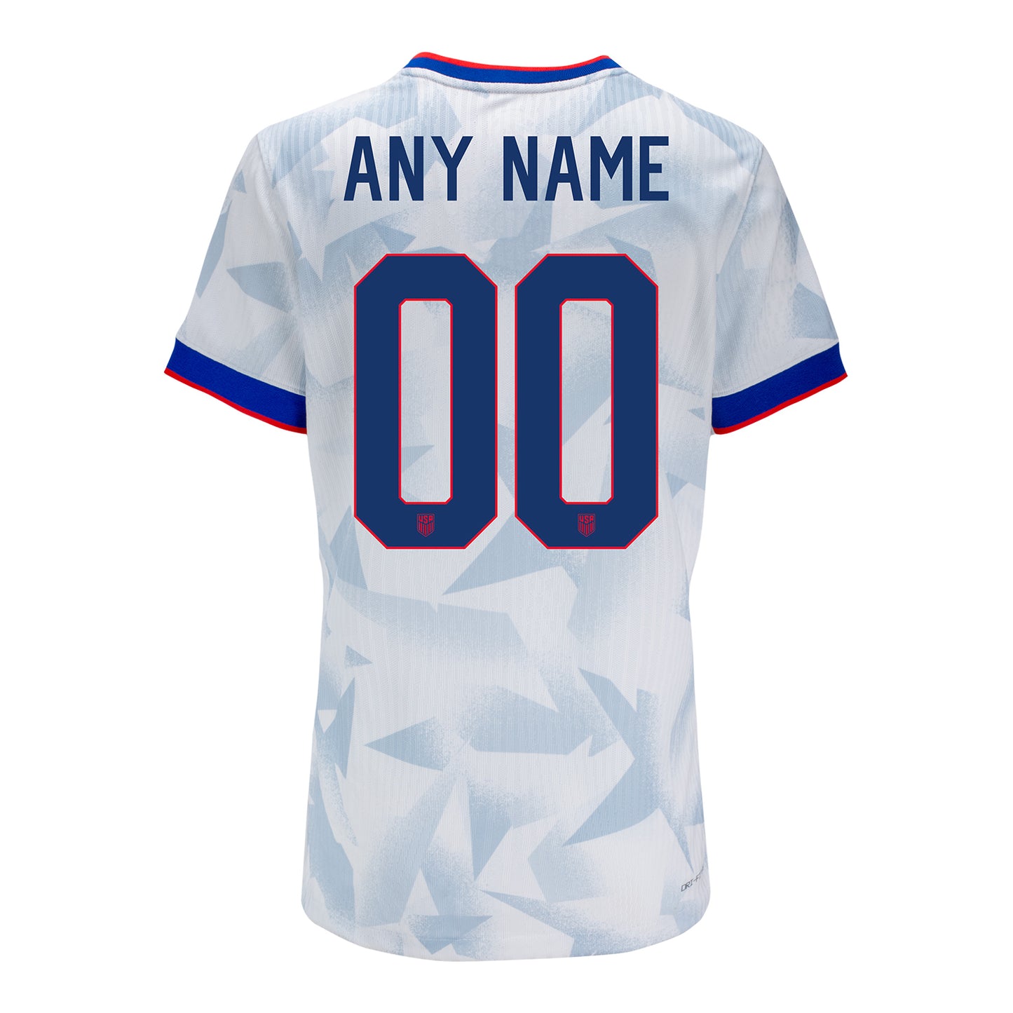 Women's Nike USWNT 2025 Personalized Brilliant Home Match Jersey
