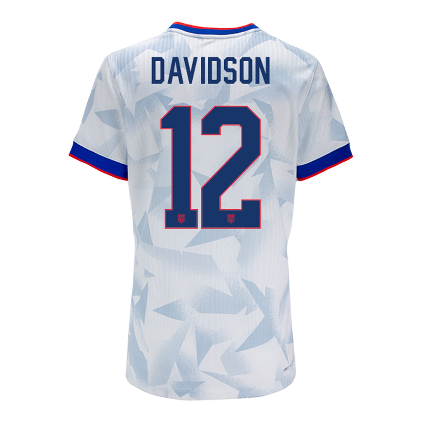 Women's Nike USWNT 2025 Personalized Brilliant Home Match Jersey