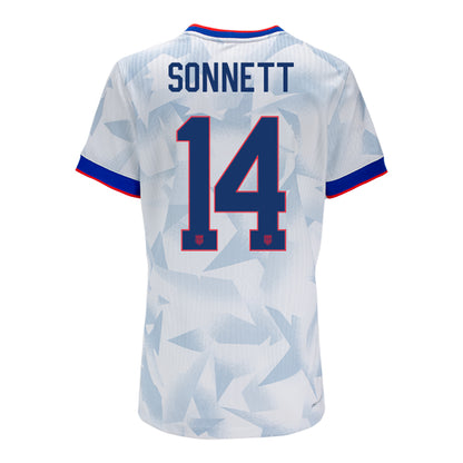 Women's Nike USWNT 2025 Personalized Brilliant Home Match Jersey