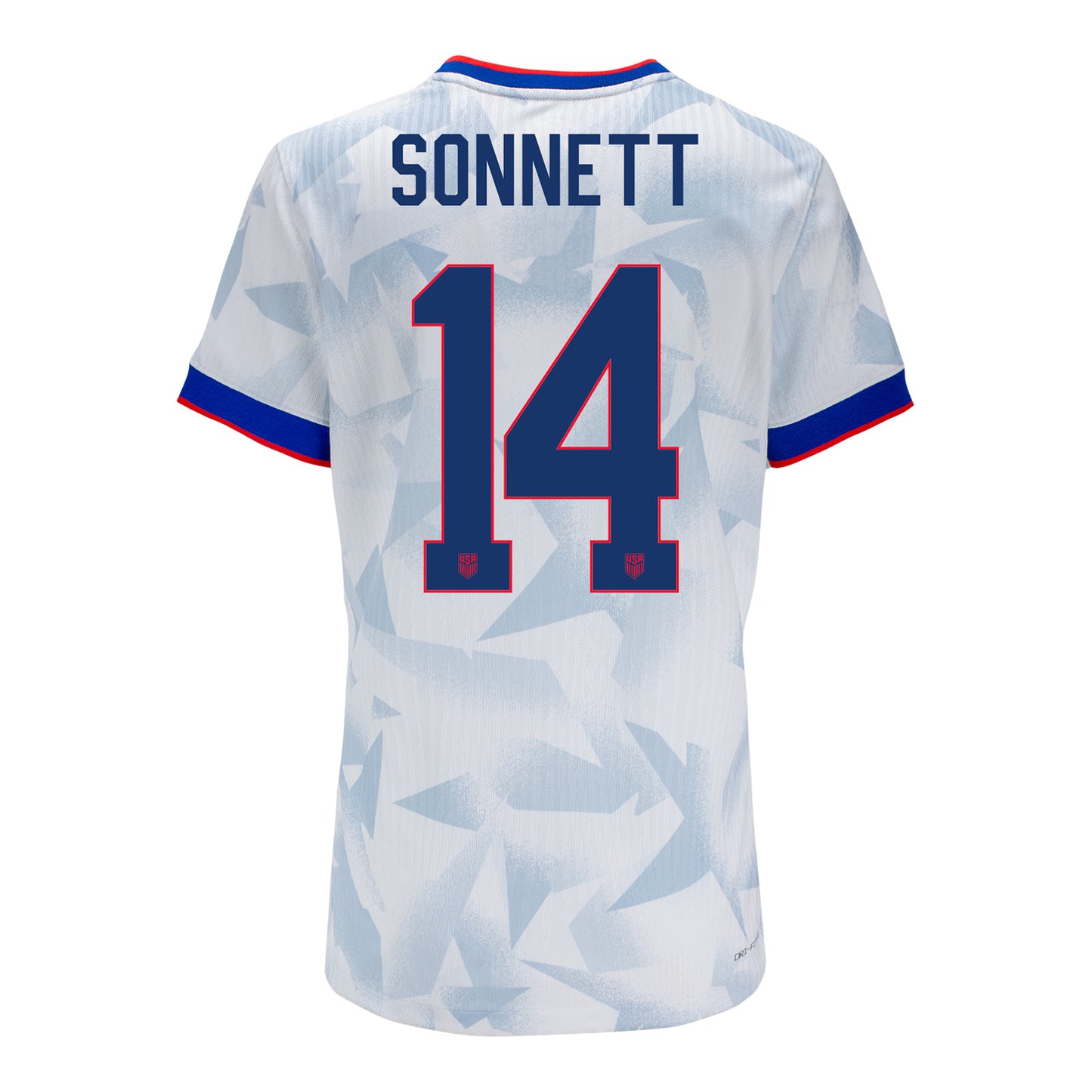 Women's Nike USWNT 2025 Personalized Brilliant Home Match Jersey