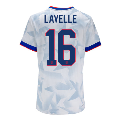 Women's Nike USWNT 2025 Personalized Brilliant Home Match Jersey