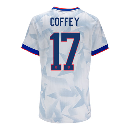 Women's Nike USWNT 2025 Personalized Brilliant Home Match Jersey