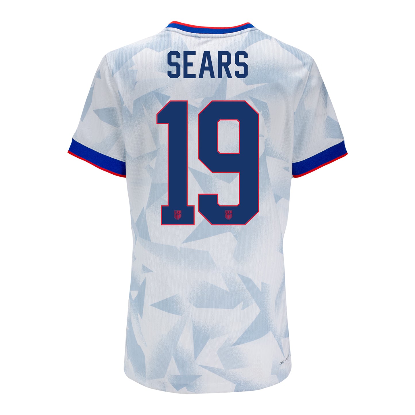 Women's Nike USWNT 2025 Personalized Brilliant Home Match Jersey