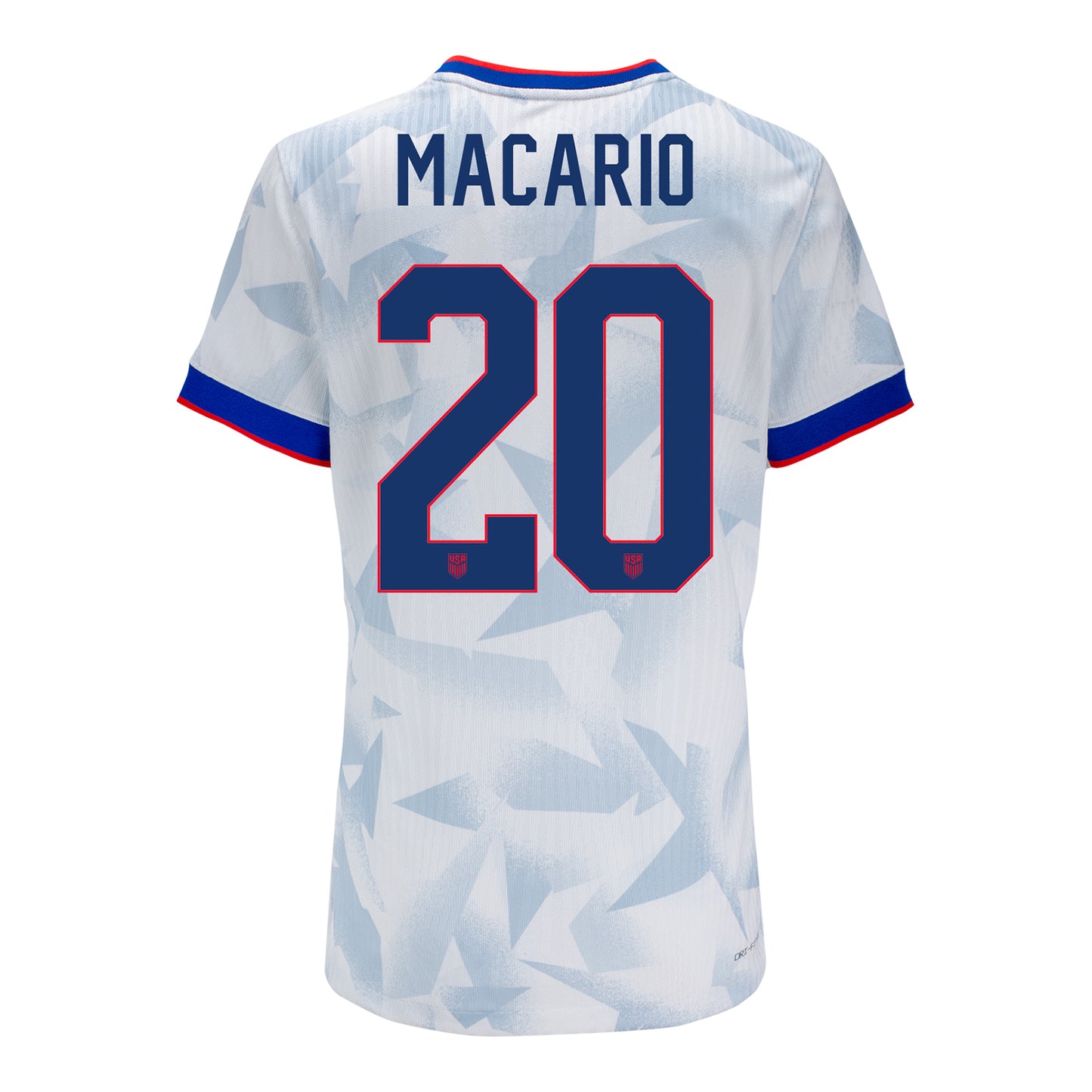 Women's Nike USWNT 2025 Personalized Brilliant Home Match Jersey
