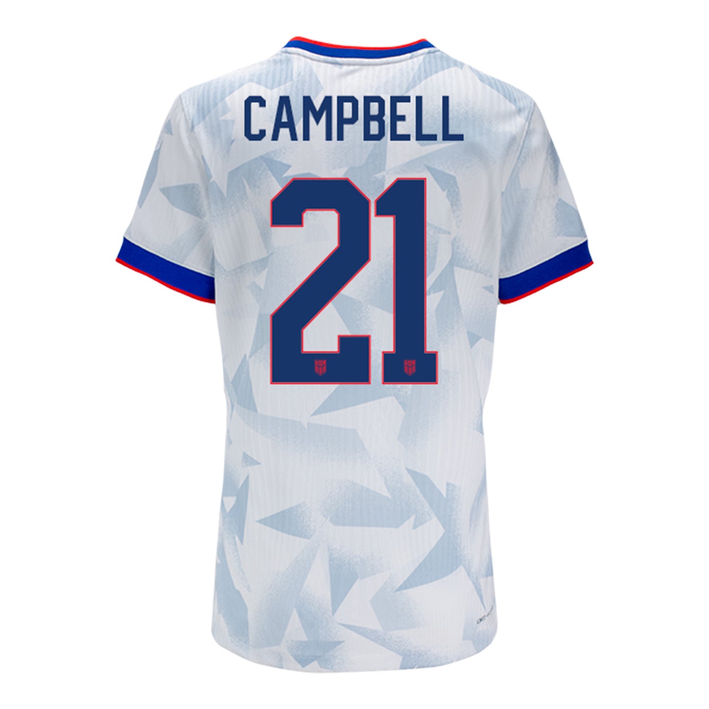 Women's Nike USWNT 2025 Personalized Brilliant Home Match Jersey