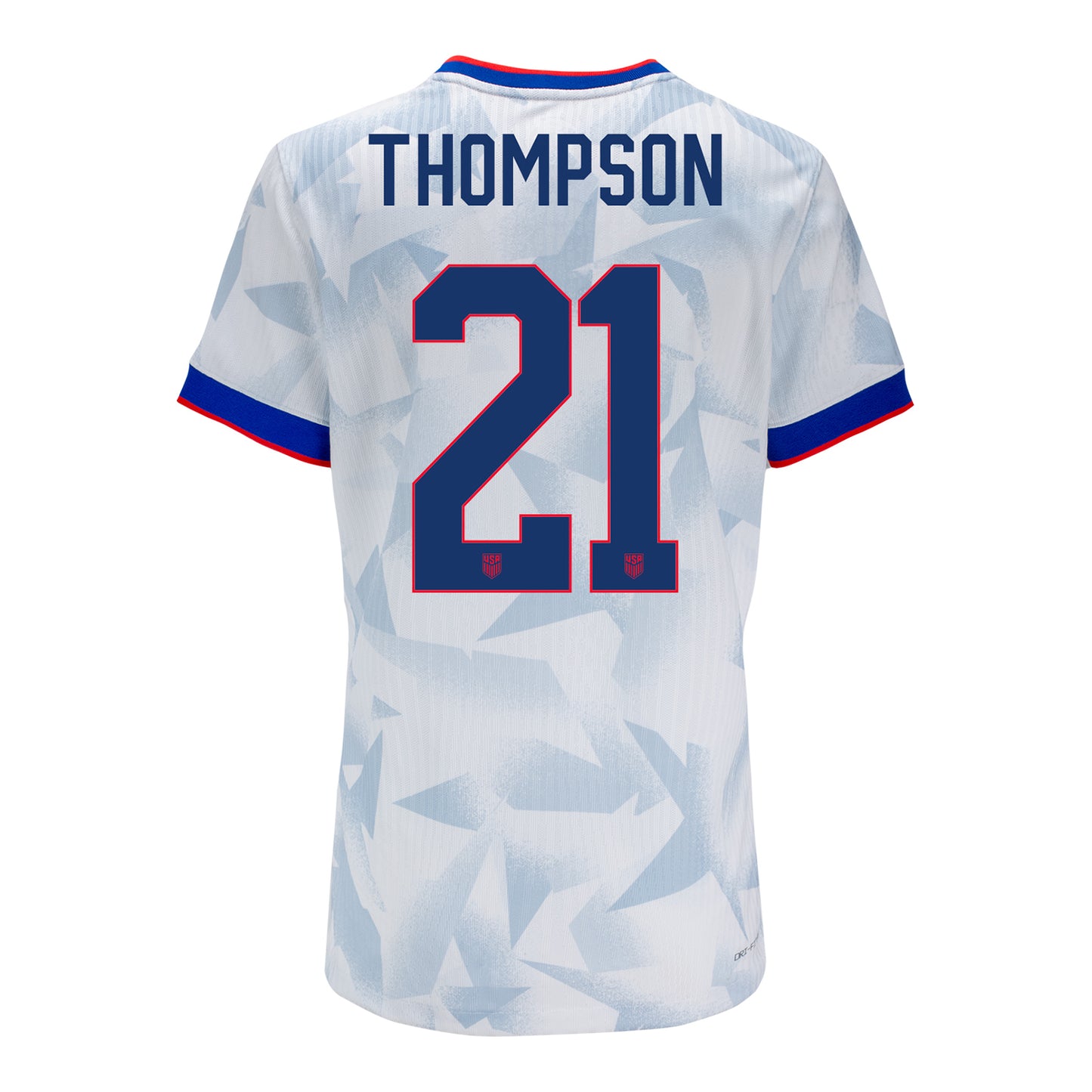 Women's Nike USWNT 2025 Personalized Brilliant Home Match Jersey