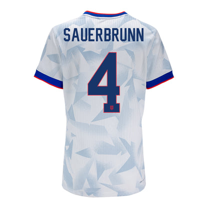 Women's Nike USWNT 2025 Personalized Brilliant Home Match Jersey