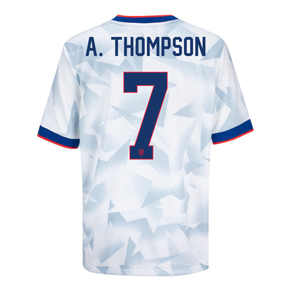 Women's Nike USWNT 2025 Personalized Brilliant Home Match Jersey