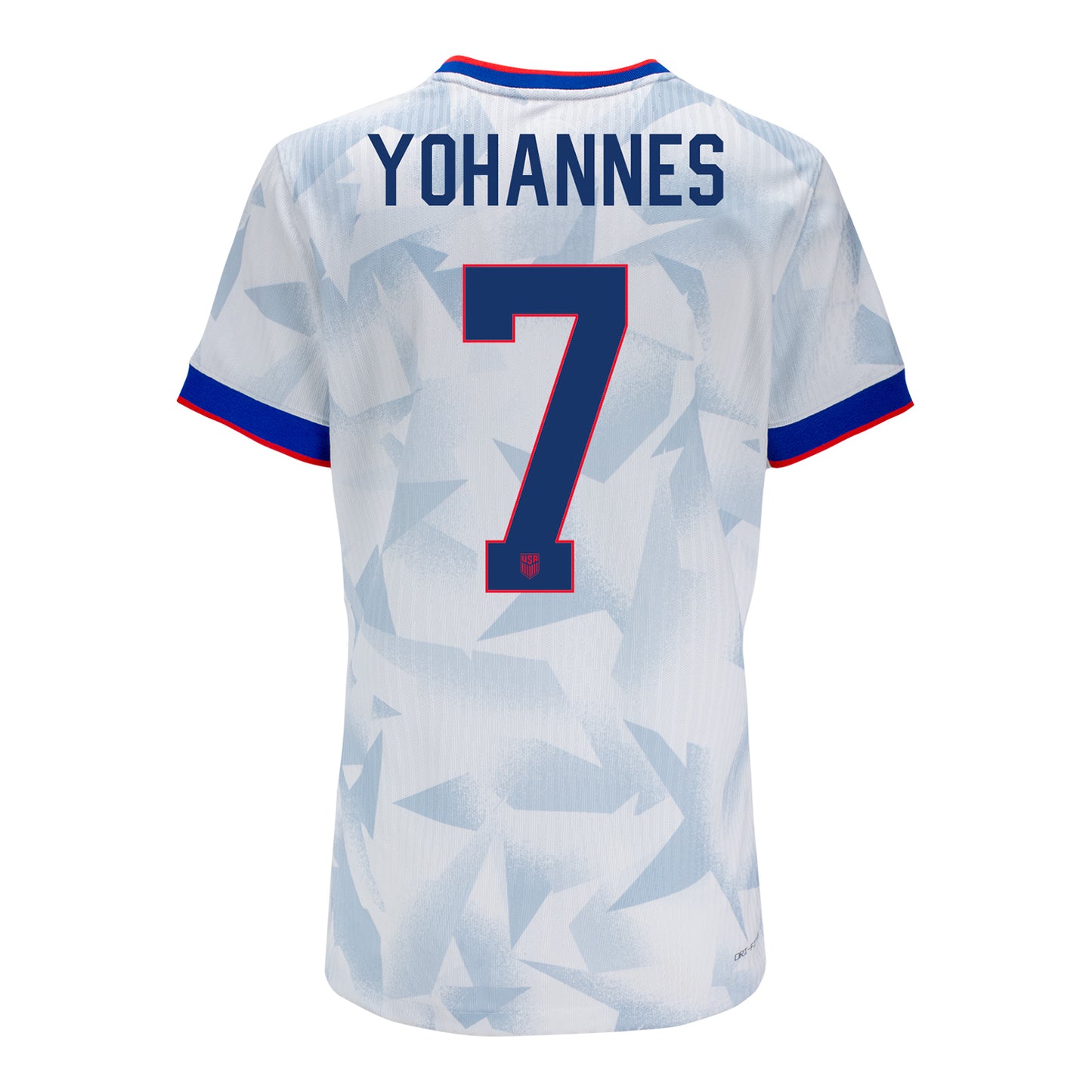 Women's Nike USWNT 2025 Personalized Brilliant Home Match Jersey