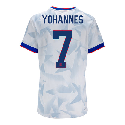 Women's Nike USWNT 2025 Personalized Brilliant Home Match Jersey