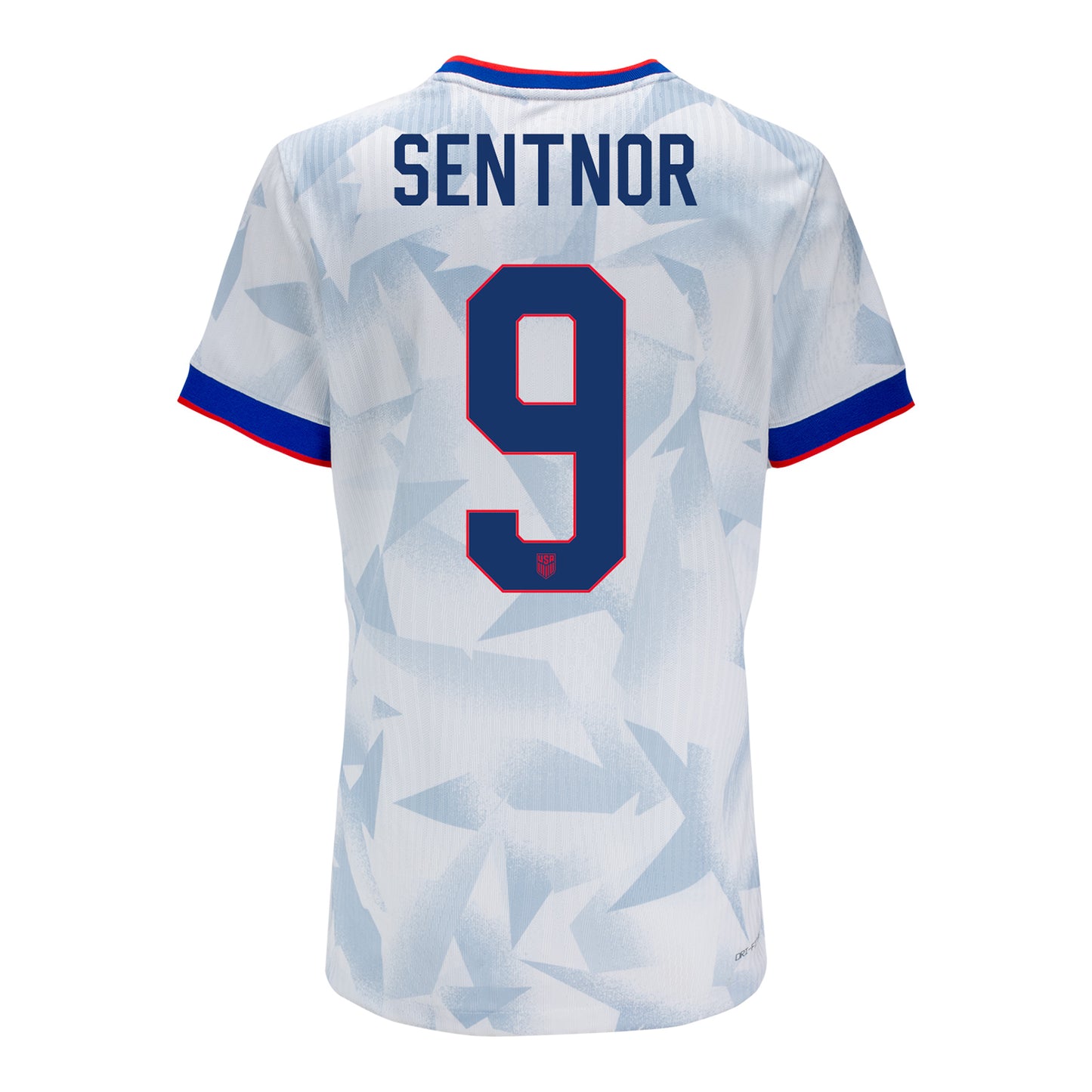 Women's Nike USWNT 2025 Personalized Brilliant Home Match Jersey