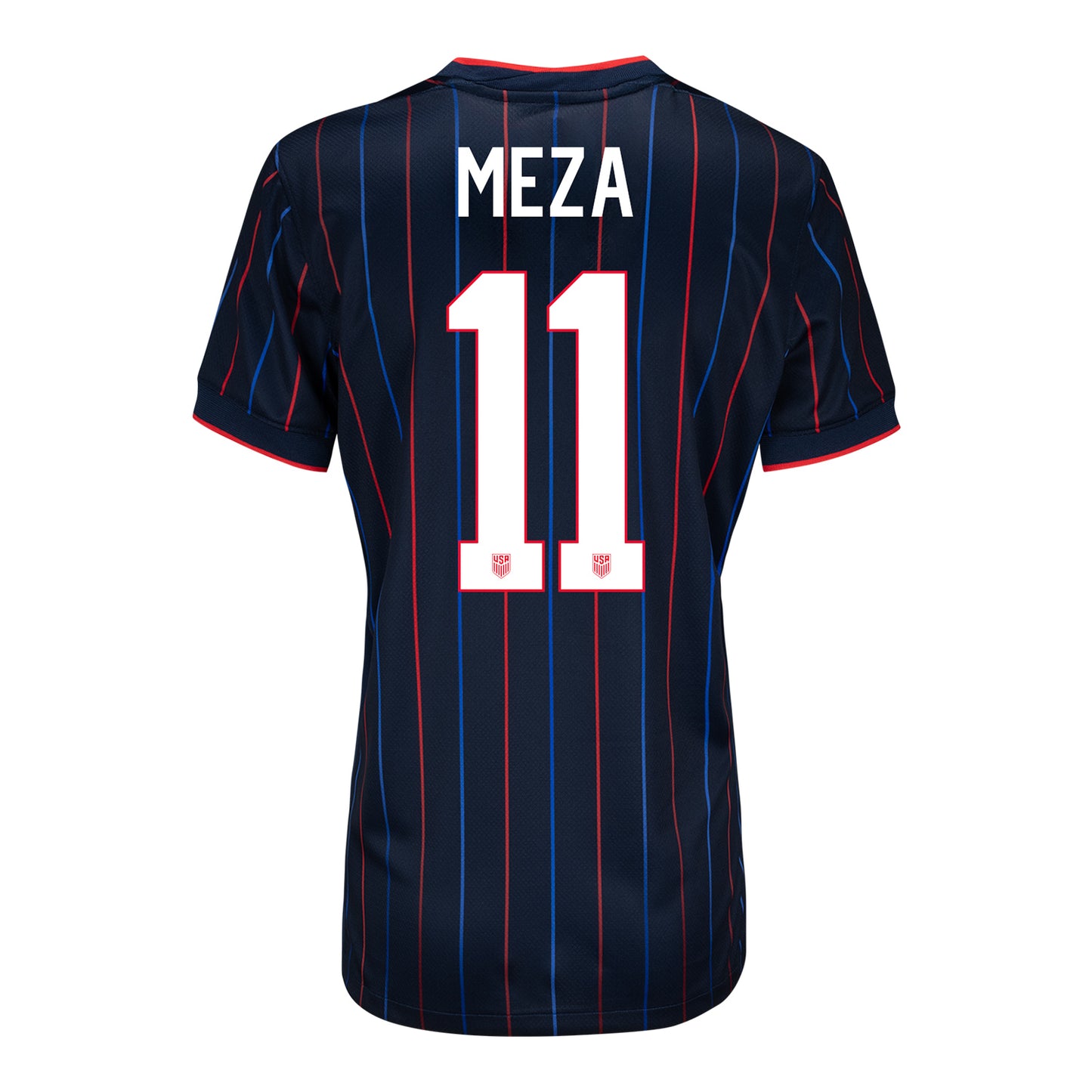 Women's Nike USWNT 2025 Personalized Heartbeat Away Stadium Jersey
