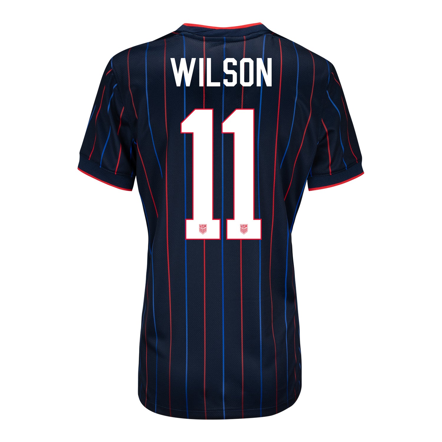 Women's Nike USWNT 2025 Personalized Heartbeat Away Stadium Jersey