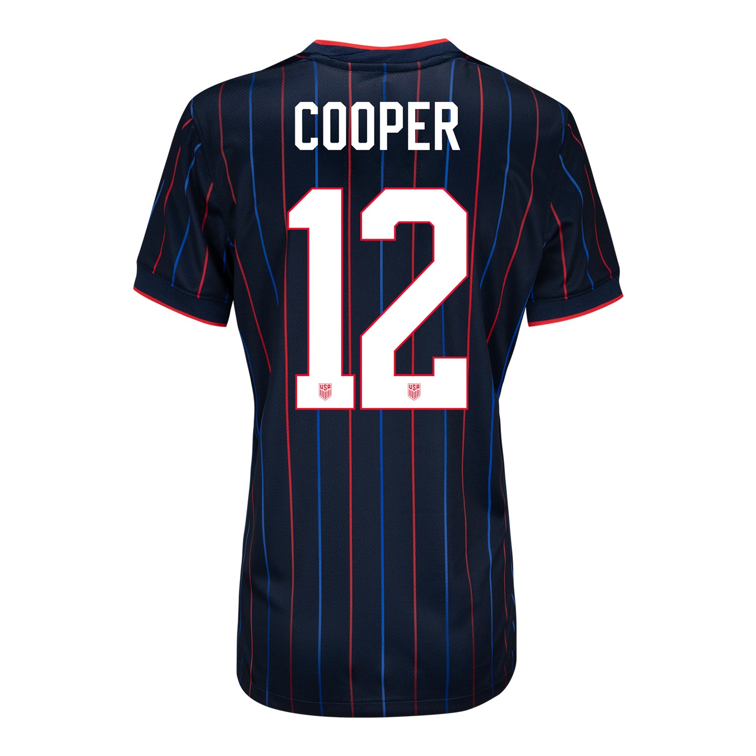 Women's Nike USWNT 2025 Personalized Heartbeat Away Stadium Jersey