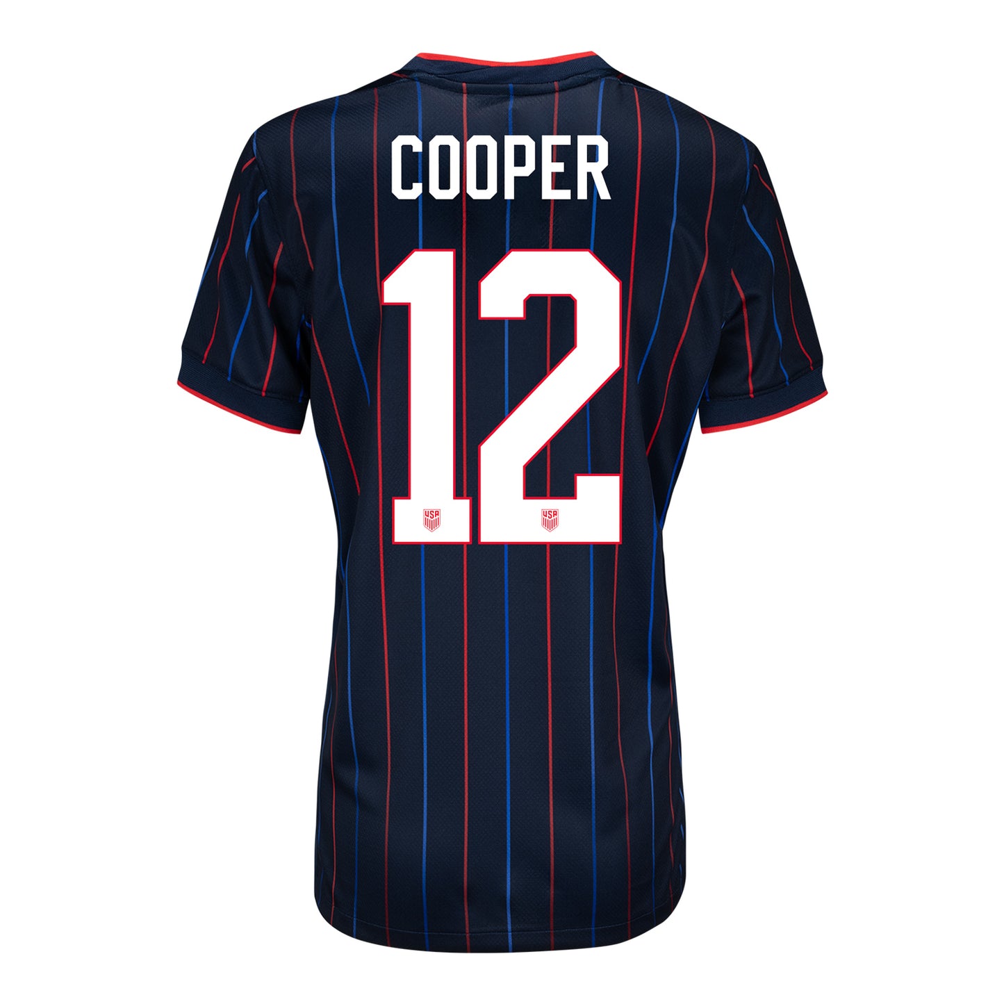 Women's Nike USWNT 2025 Personalized Heartbeat Away Stadium Jersey