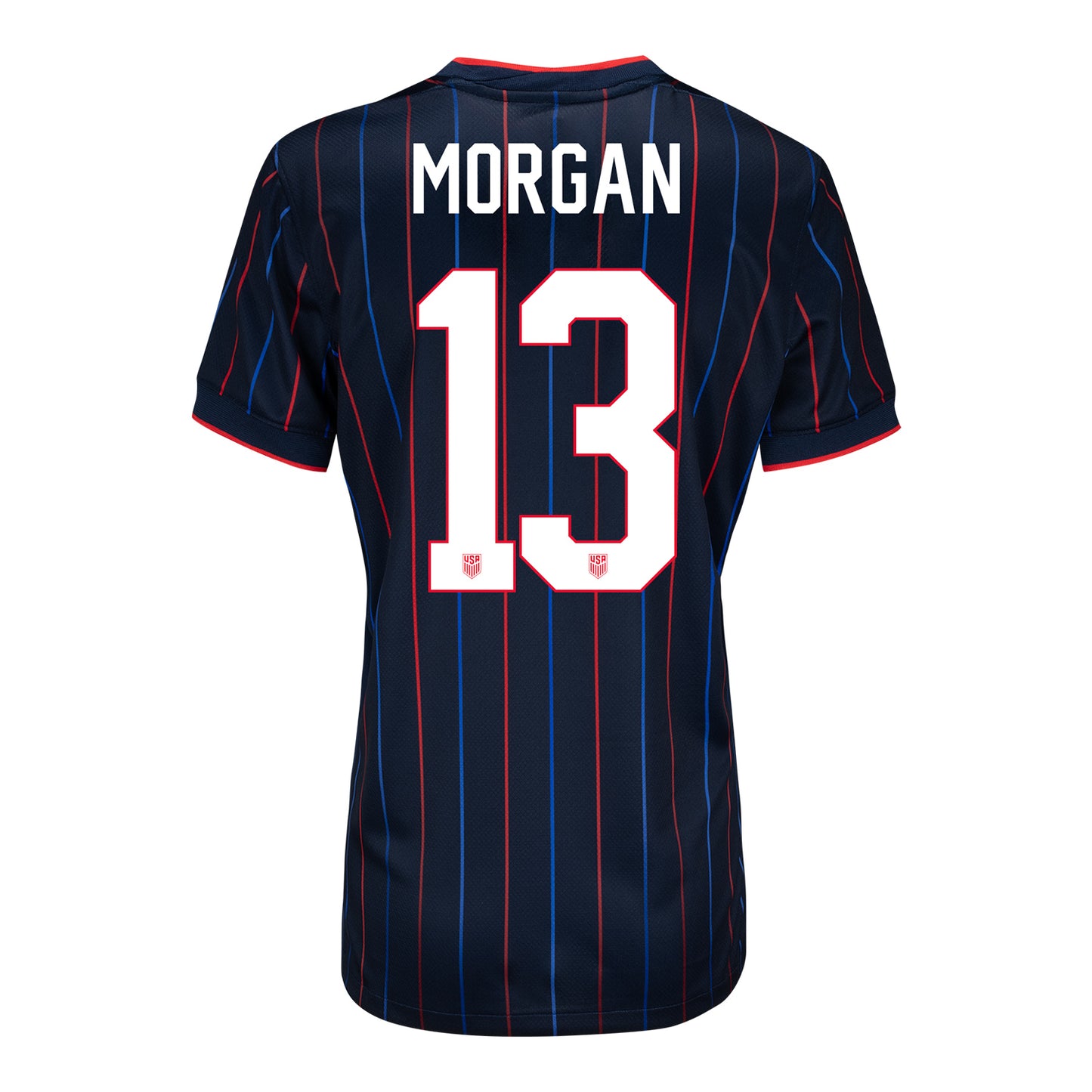 Women's Nike USWNT 2025 Personalized Heartbeat Away Stadium Jersey