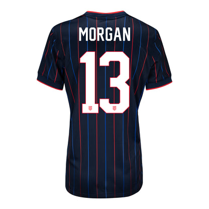 Women's Nike USWNT 2025 Personalized Heartbeat Away Stadium Jersey