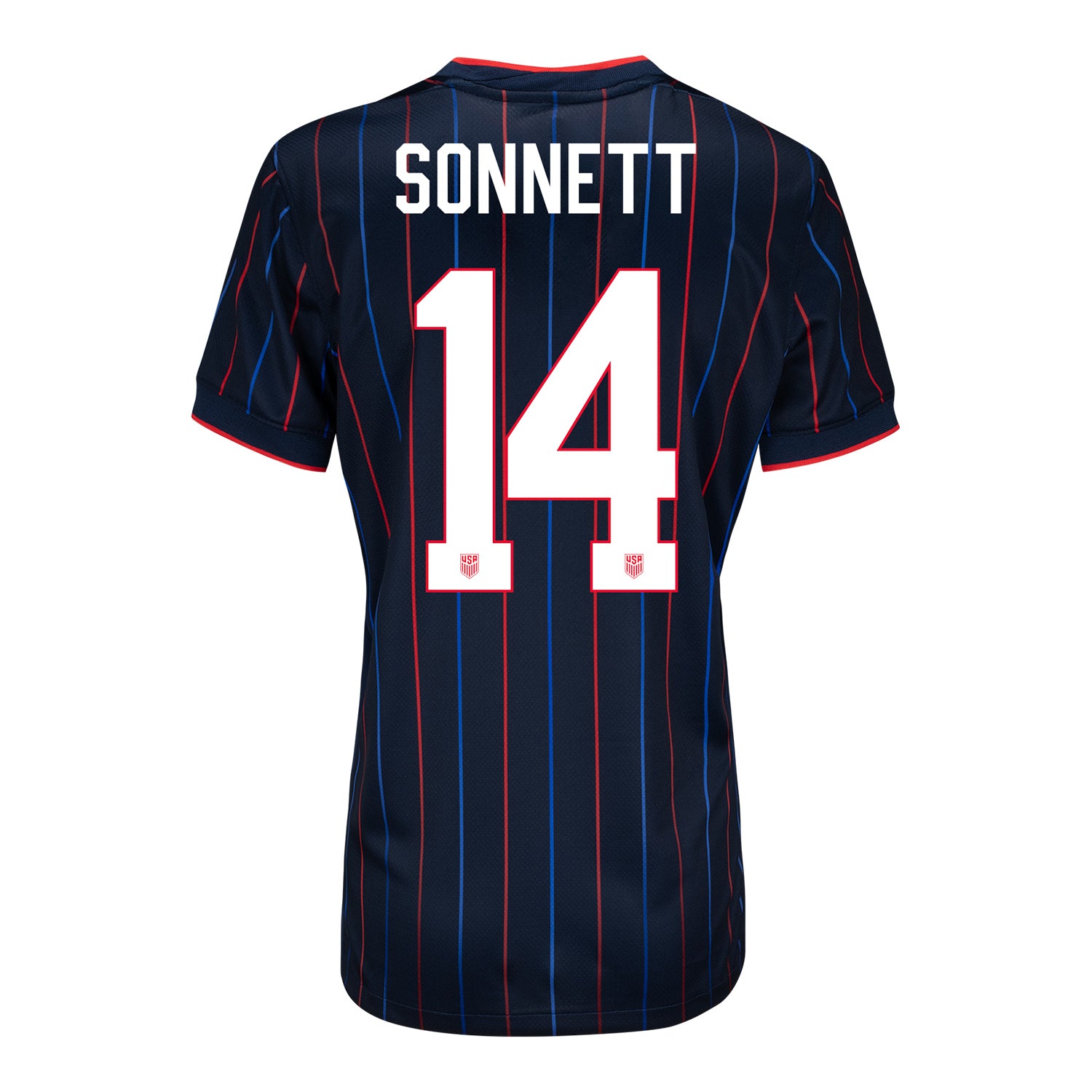 Women's Nike USWNT 2025 Personalized Heartbeat Away Stadium Jersey