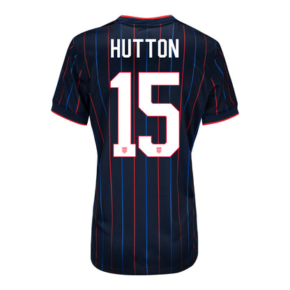 Women's Nike USWNT 2025 Personalized Heartbeat Away Stadium Jersey