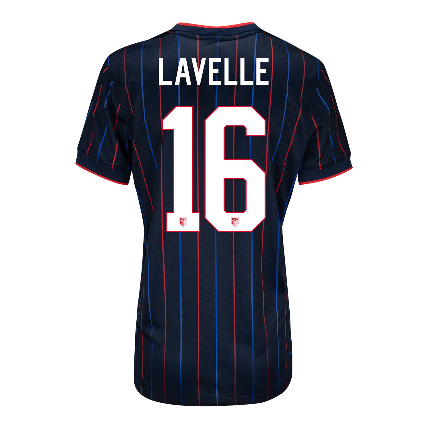 Women's Nike USWNT 2025 Personalized Heartbeat Away Stadium Jersey