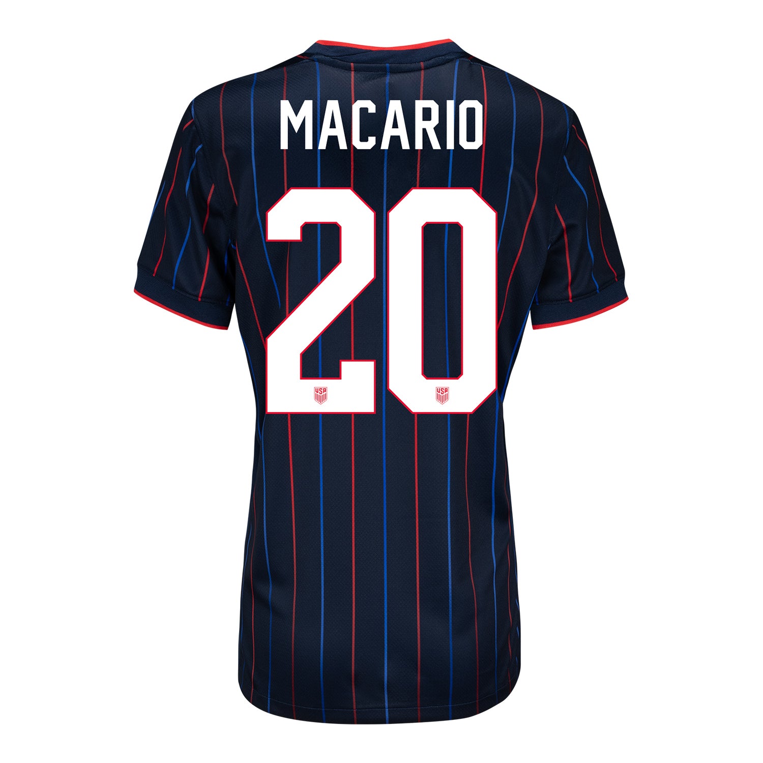 Women's Nike USWNT 2025 Personalized Heartbeat Away Stadium Jersey