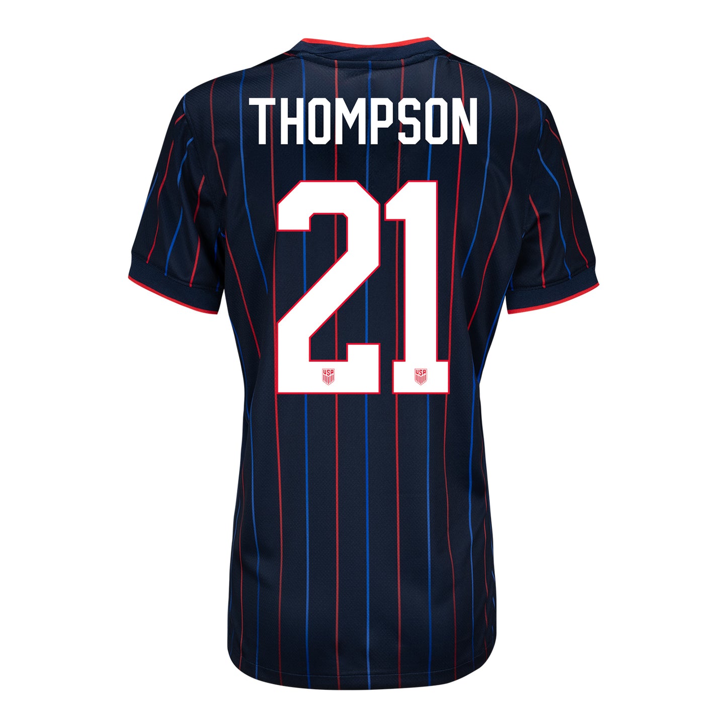 Women's Nike USWNT 2025 Personalized Heartbeat Away Stadium Jersey