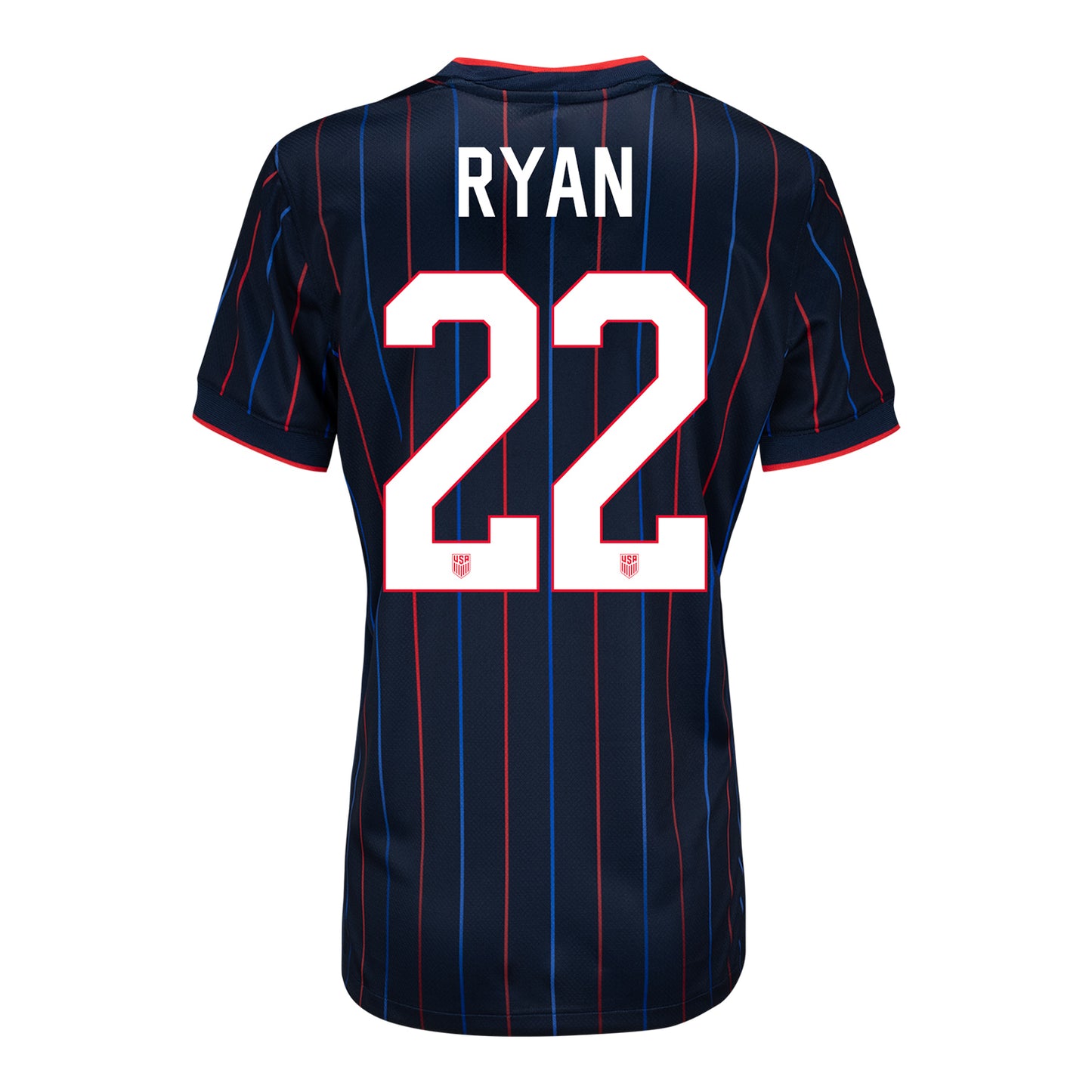 Women's Nike USWNT 2025 Personalized Heartbeat Away Stadium Jersey