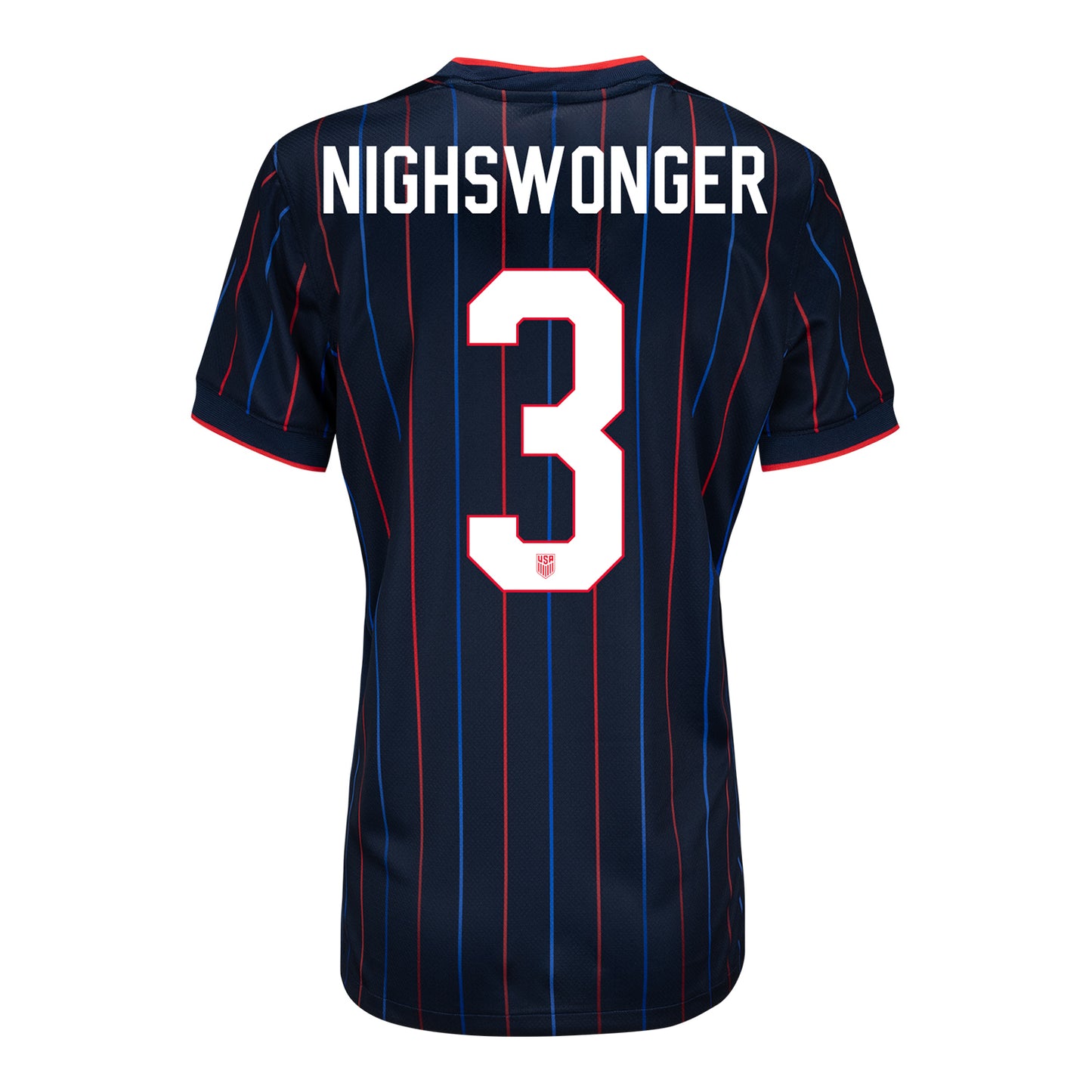 Women's Nike USWNT 2025 Personalized Heartbeat Away Stadium Jersey