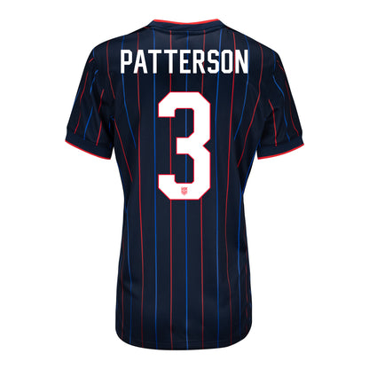 Women's Nike USWNT 2025 Personalized Heartbeat Away Stadium Jersey