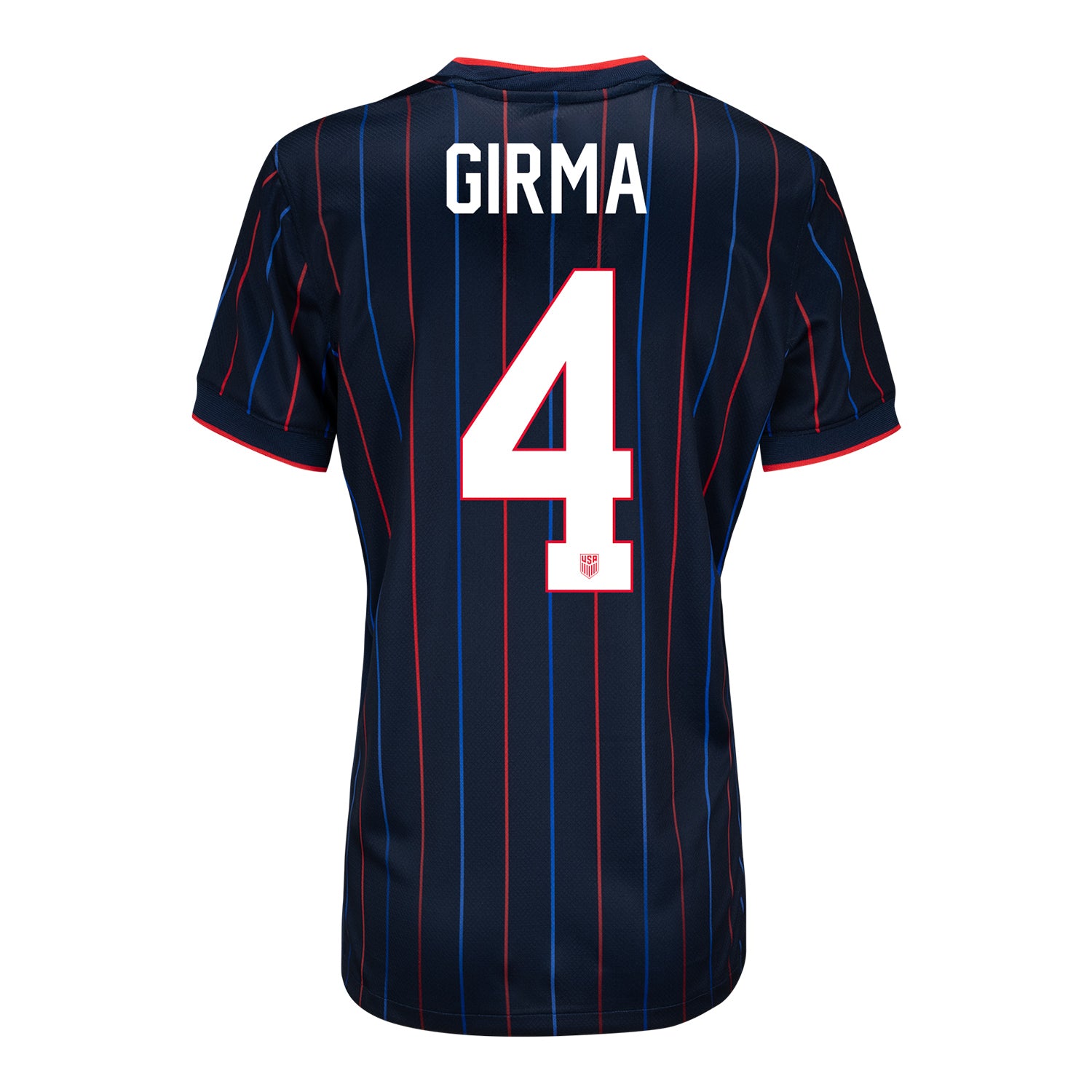 Women's Nike USWNT 2025 Personalized Heartbeat Away Stadium Jersey