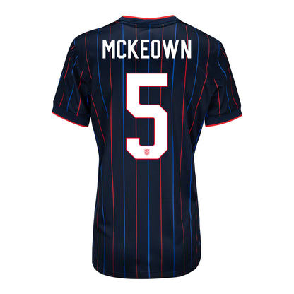 Women's Nike USWNT 2025 Personalized Heartbeat Away Stadium Jersey