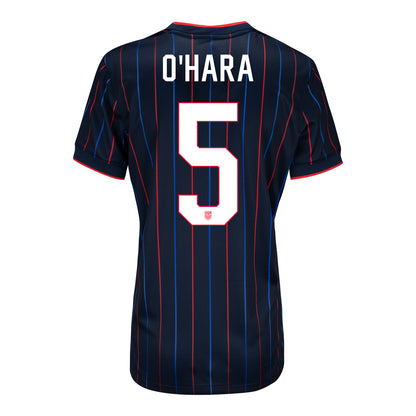 Women's Nike USWNT 2025 Personalized Heartbeat Away Stadium Jersey