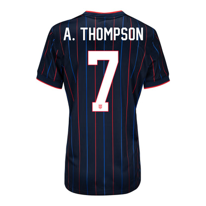 Women's Nike USWNT 2025 Personalized Heartbeat Away Stadium Jersey