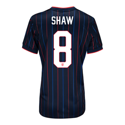 Women's Nike USWNT 2025 Personalized Heartbeat Away Stadium Jersey