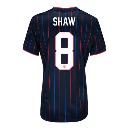 Women's Nike USWNT 2025 Personalized Heartbeat Away Stadium Jersey