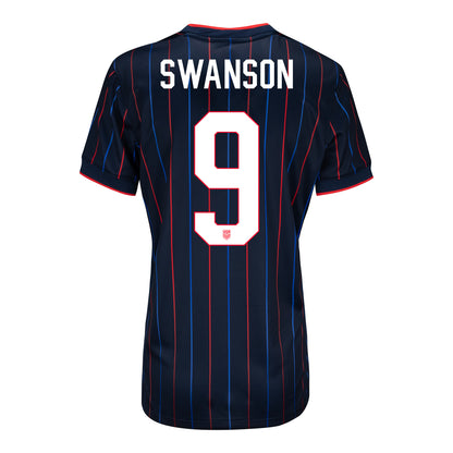 Women's Nike USWNT 2025 Personalized Heartbeat Away Stadium Jersey