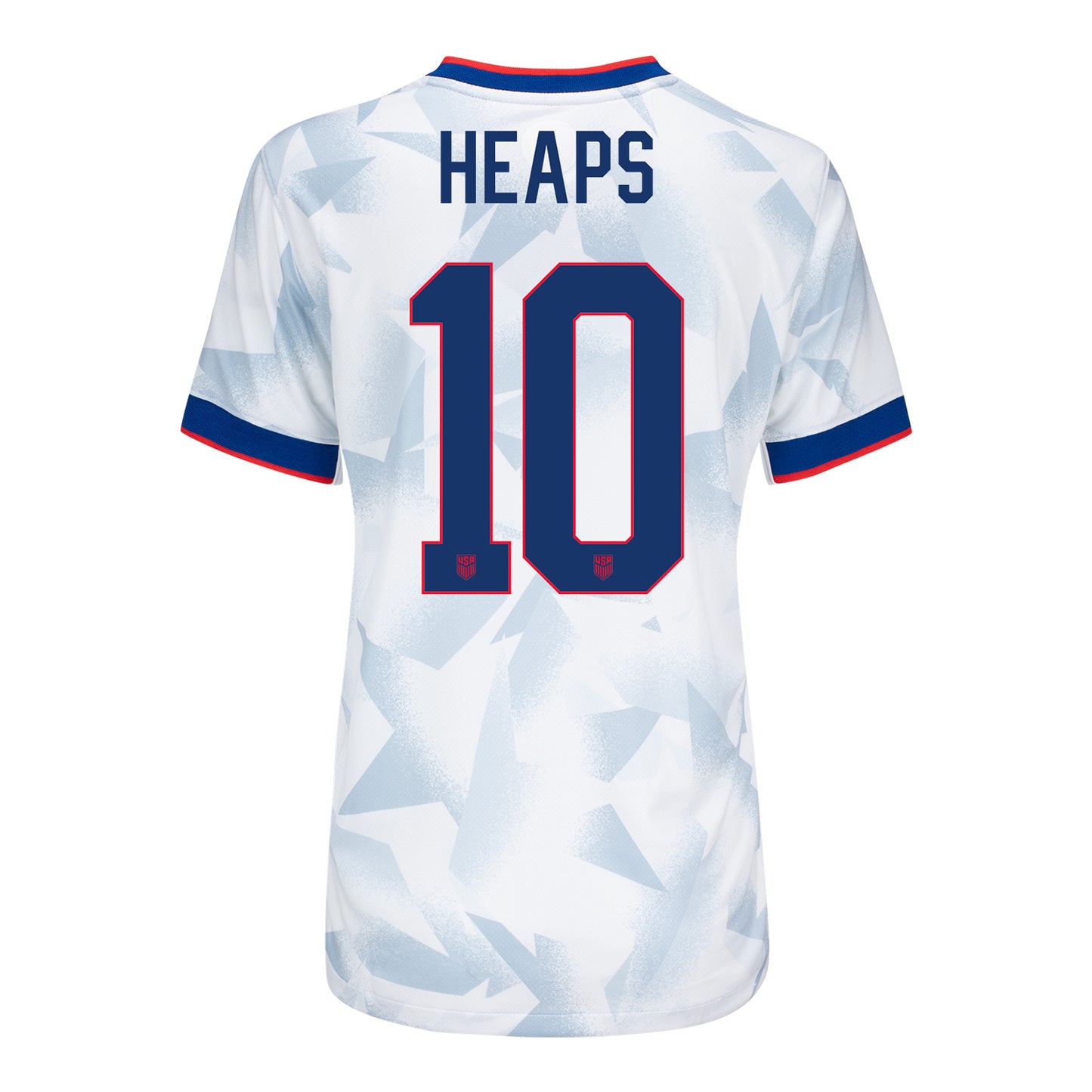 Women's Nike USWNT 2025 Personalized Brilliant Home Stadium Jersey