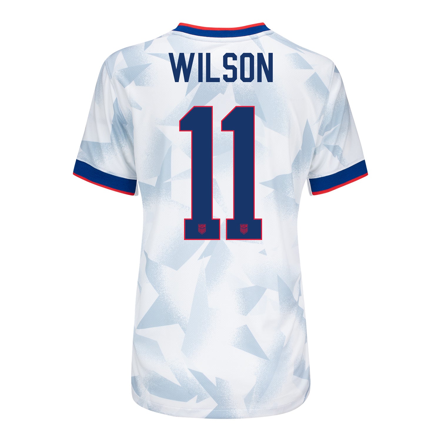 Women's Nike USWNT 2025 Personalized Brilliant Home Stadium Jersey