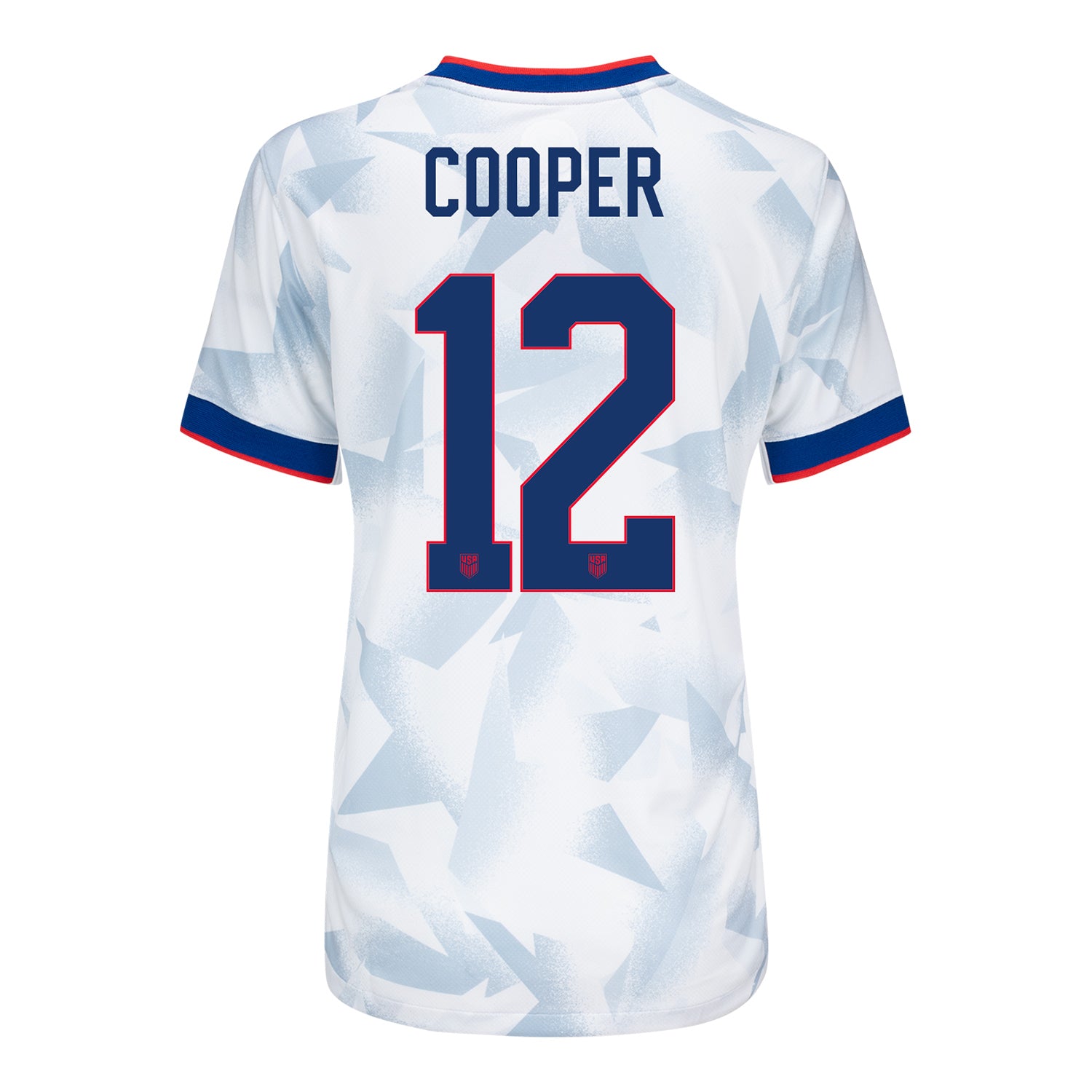 Women's Nike USWNT 2025 Personalized Brilliant Home Stadium Jersey