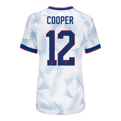 Women's Nike USWNT 2025 Personalized Brilliant Home Stadium Jersey