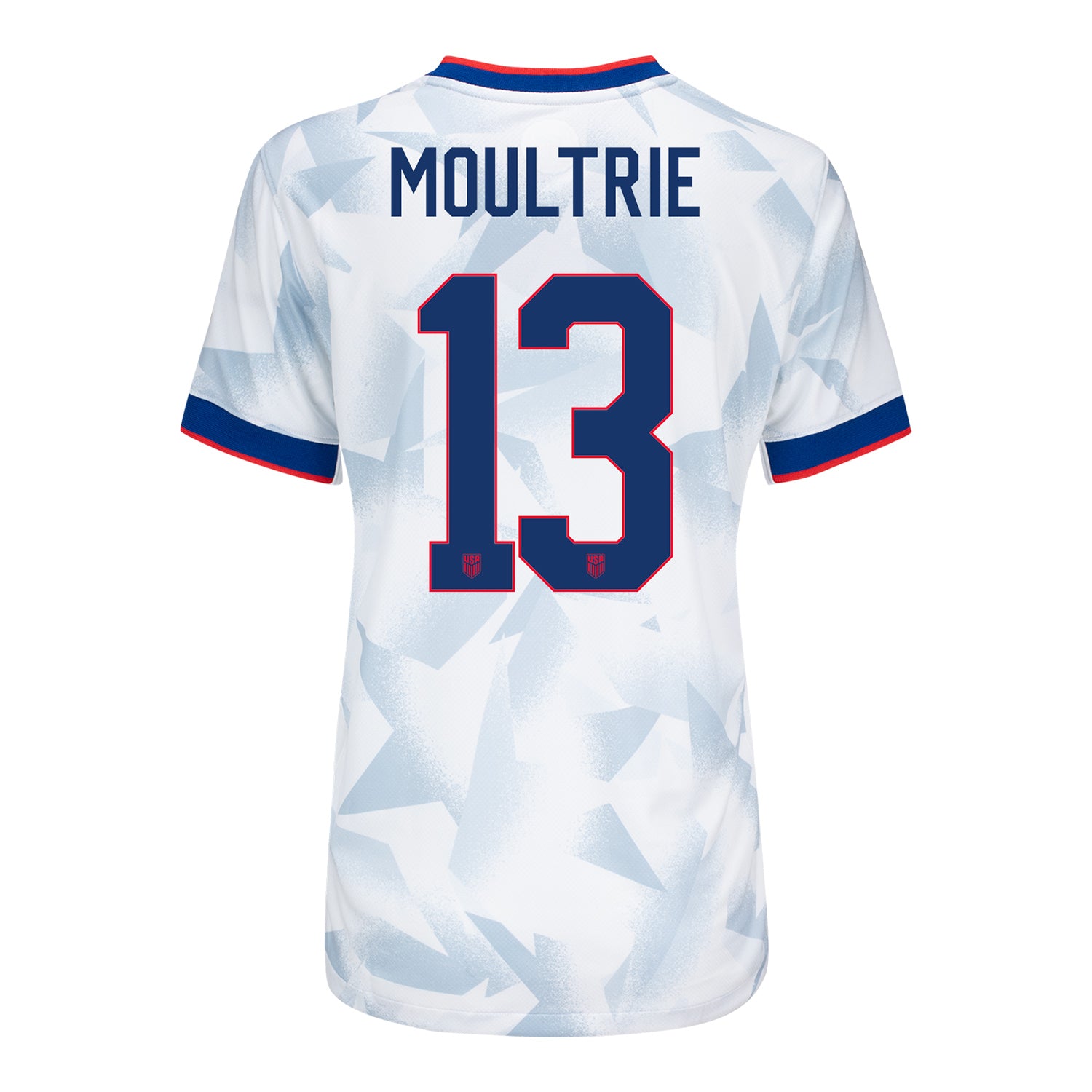 Women's Nike USWNT 2025 Personalized Brilliant Home Stadium Jersey