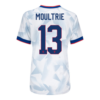 Women's Nike USWNT 2025 Personalized Brilliant Home Stadium Jersey