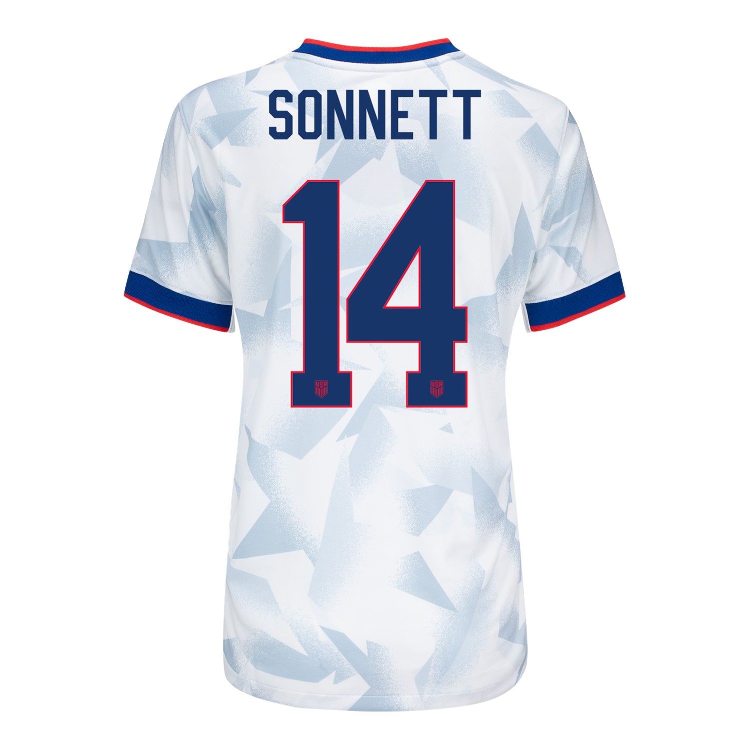 Women's Nike USWNT 2025 Personalized Brilliant Home Stadium Jersey