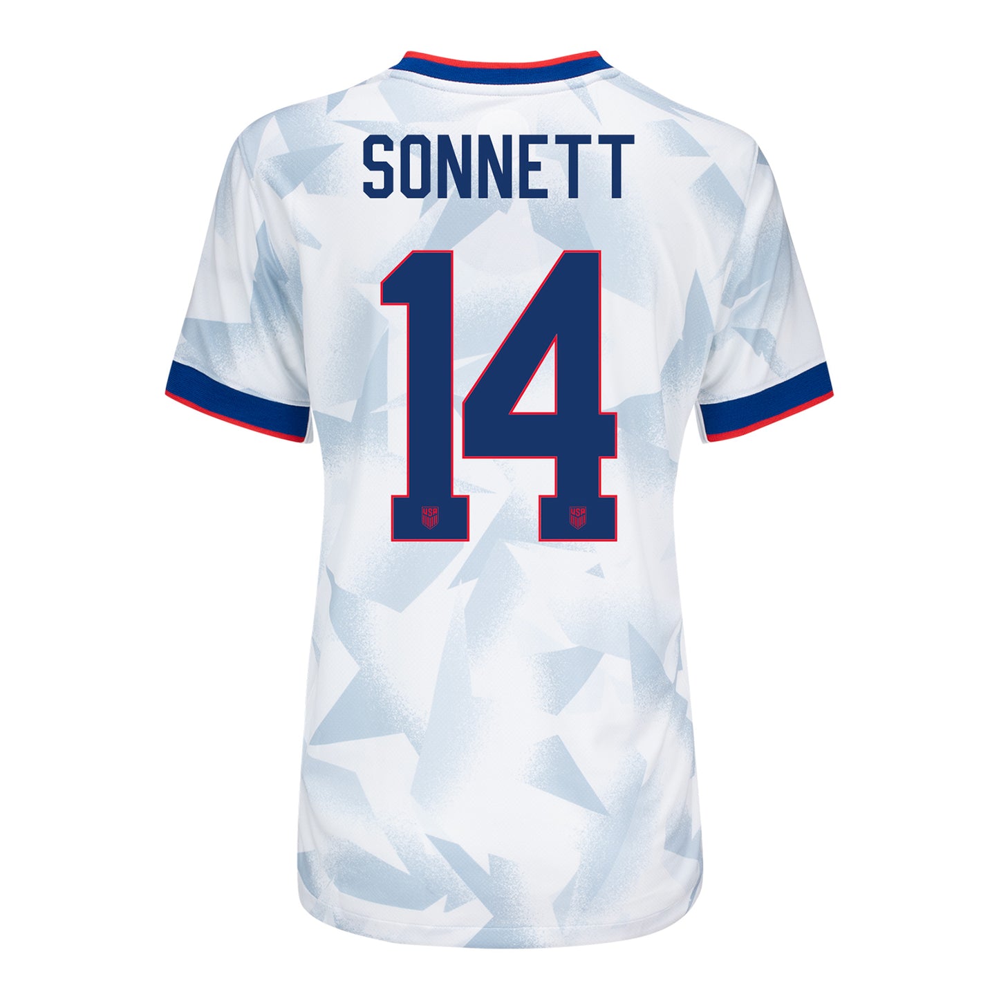 Women's Nike USWNT 2025 Personalized Brilliant Home Stadium Jersey