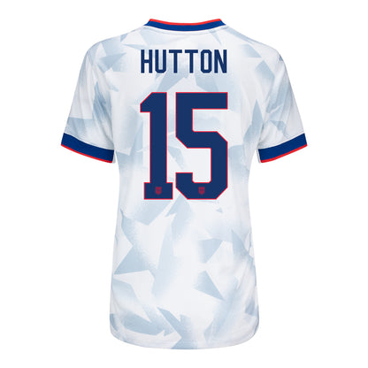 Women's Nike USWNT 2025 Personalized Brilliant Home Stadium Jersey