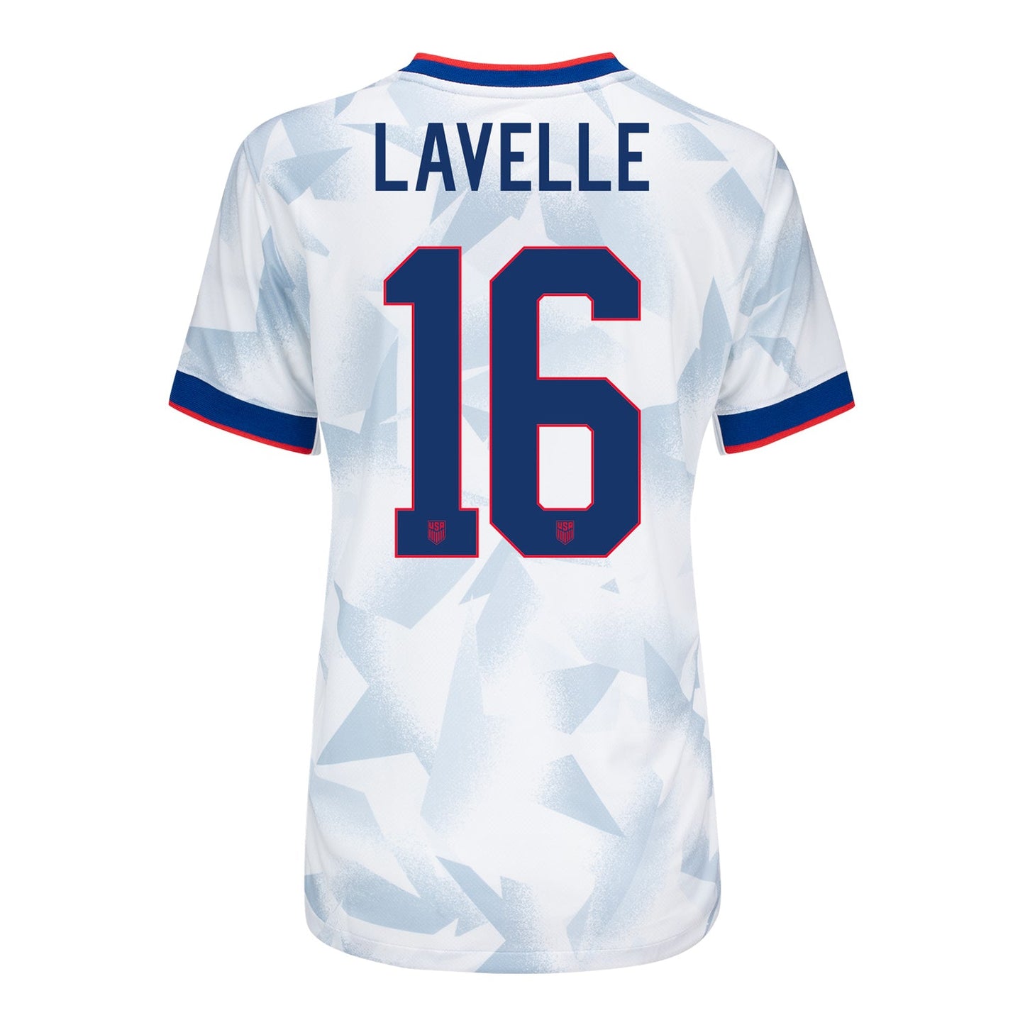 Women's Nike USWNT 2025 Personalized Brilliant Home Stadium Jersey