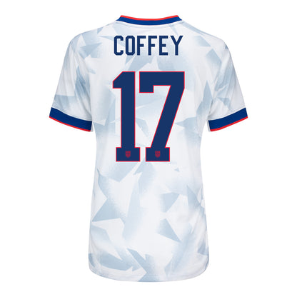 Women's Nike USWNT 2025 Personalized Brilliant Home Stadium Jersey