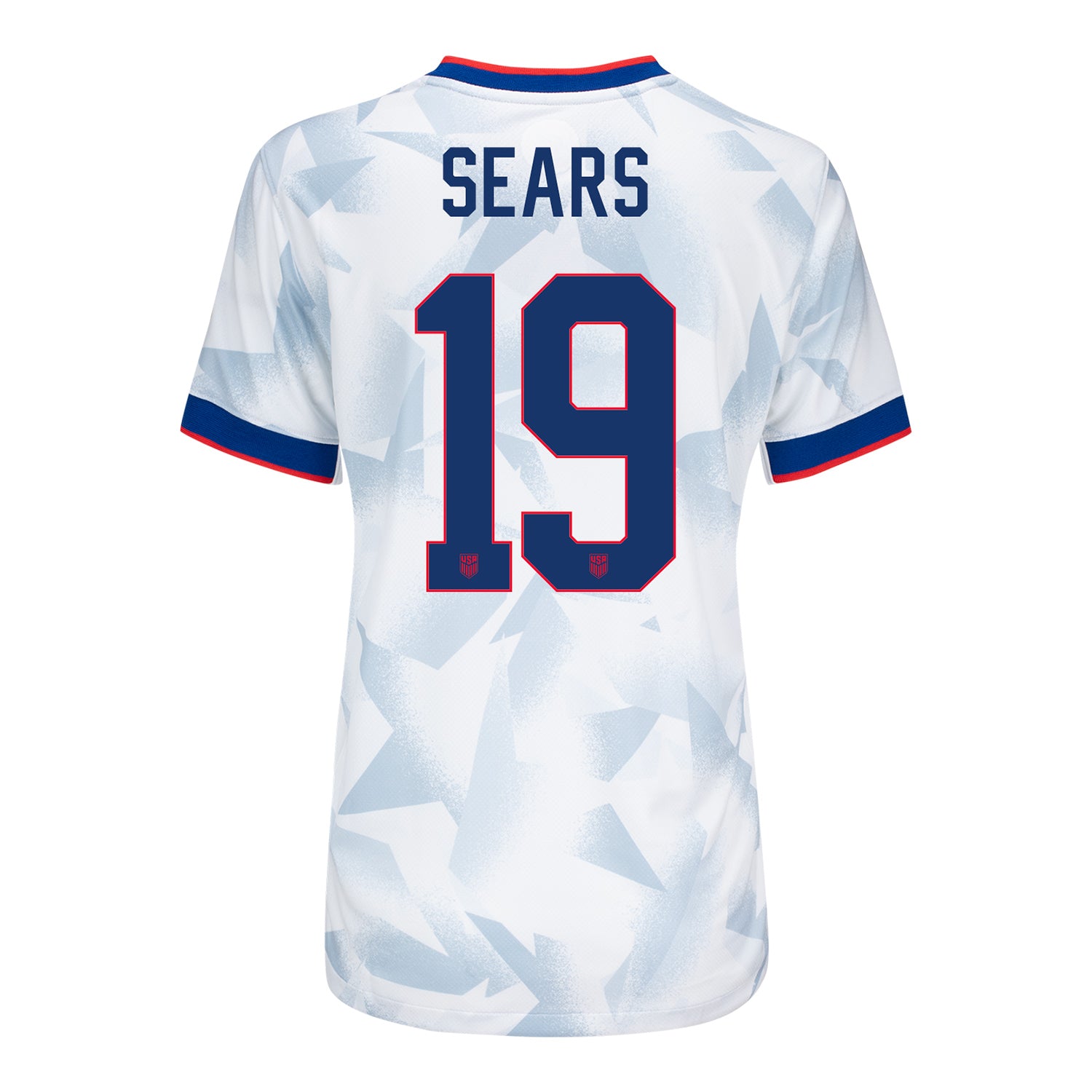 Women's Nike USWNT 2025 Personalized Brilliant Home Stadium Jersey