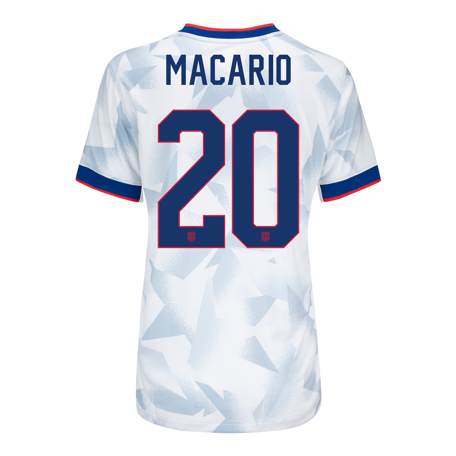 Women's Nike USWNT 2025 Personalized Brilliant Home Stadium Jersey